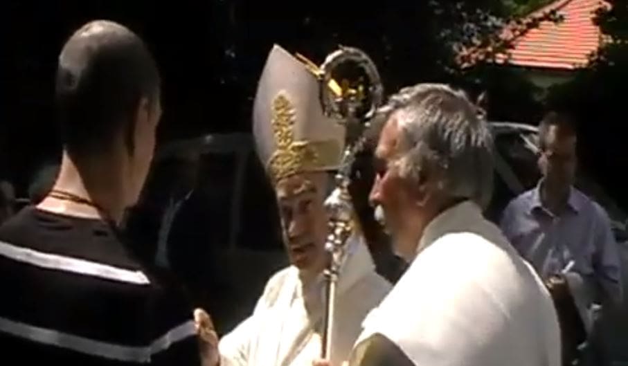 ZANARDI AFFRONTA IL VESCOVO DI SAVONA