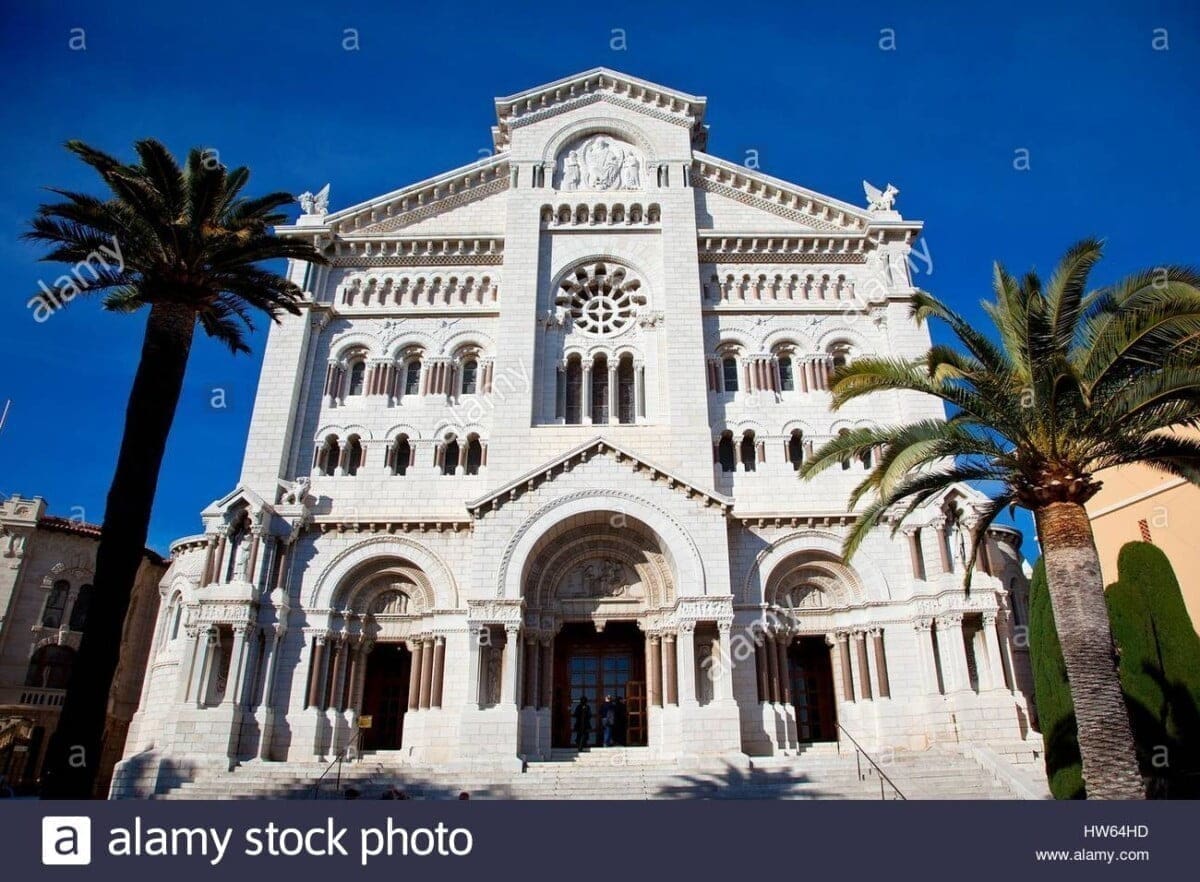 principato di monaco monaco monaco cattedrale nel centro storico hw64hd