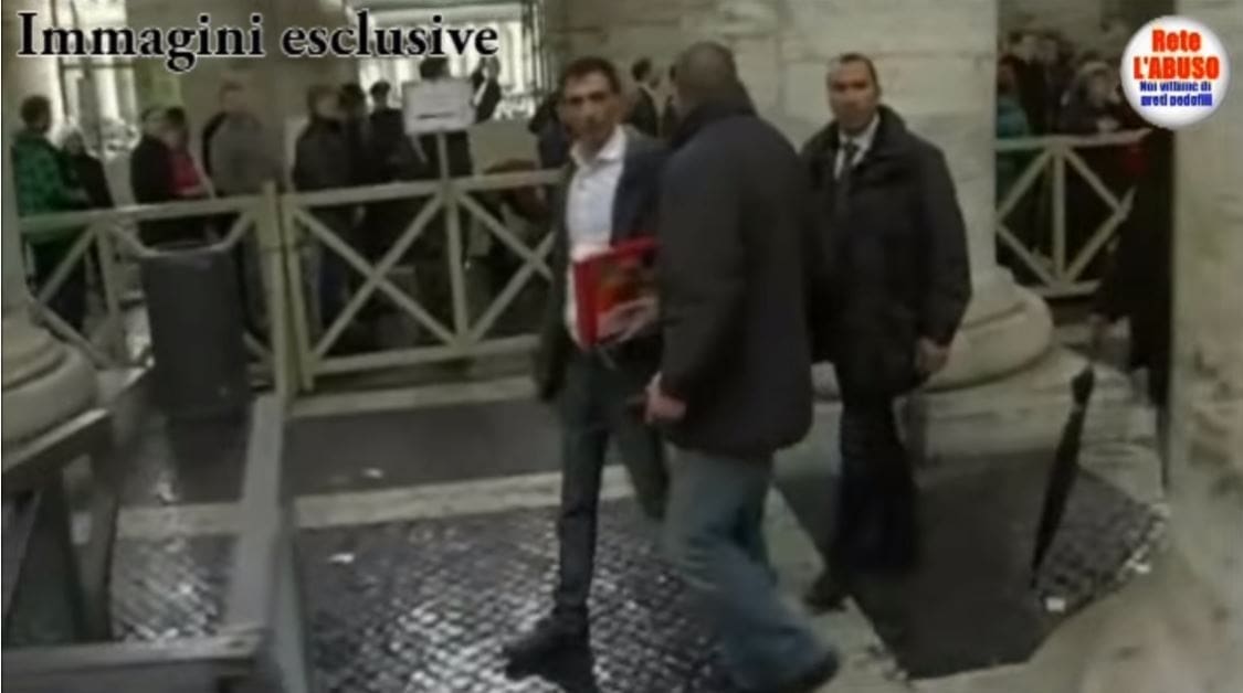 ESCLUSIVO; l’anomalo fermo in Vaticano del portavoce della Rete L’ABUSO