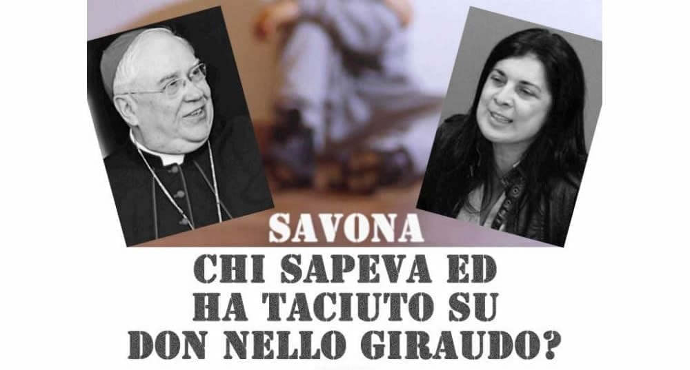 “PEDOFILIA E OMERTA – Savona, chi sapeva ed ha taciuto su don Nello Giraudo” è un libretto di 34 pagine realizzato e distribuito gratuitamente in rete