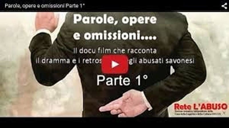 Parole, opere e omissioni. Sabato 13 settembre ore 18, libreria UBIK Savona