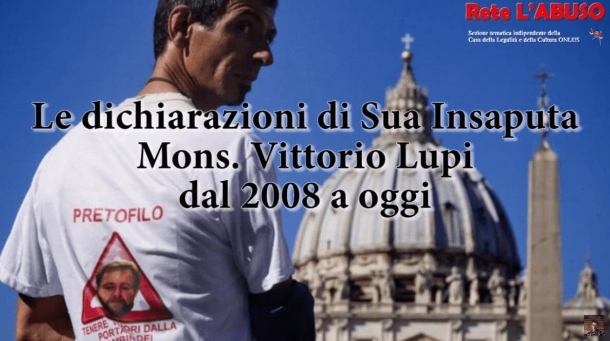 Pedofilia a Savona, le dichiarazioni dei “SUA INSAPUTA”. Dai Vescovi al Papa