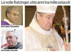 L’addio dell’uomo chiamato a gestire la diocesi nella bufera