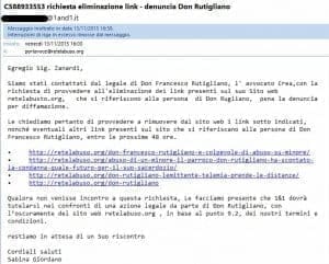 Tra 48 ore il fornitore di Hosting 1and1 oscurerà i siti della Rete L’ABUSO Onlus