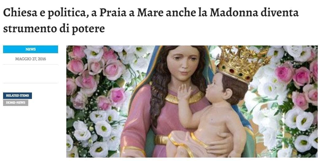 Chiesa&politica, a Praia a Mare (Cs) il Vescovo condannato punisce il prete che si oppone alla volontà del sindaco?