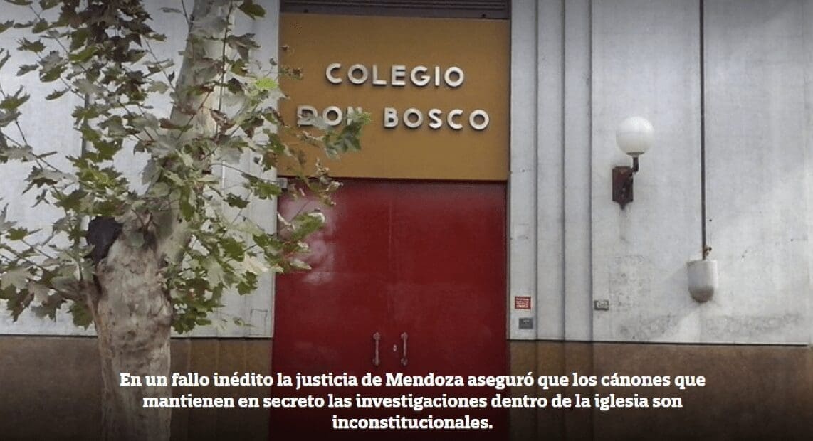 ARGENTINA; Dichiarato incostituzionale che la chiesa mantenga il segreto sugli abusi