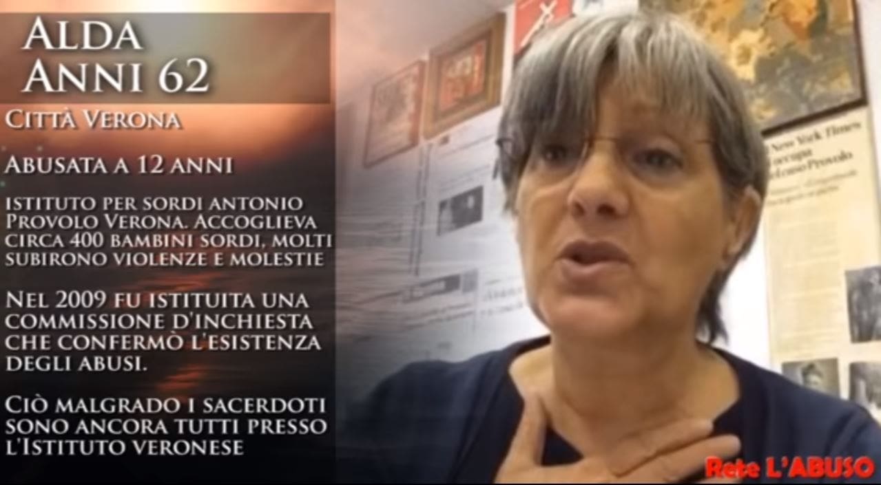 Alda Franchetto, ex istituto Provolo, Italia