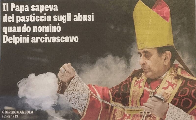 Il Vaticano sapeva dei suoi errori quando nominò Delpini vescovo