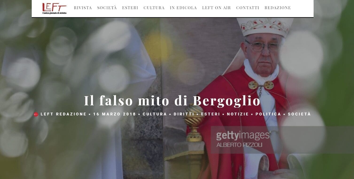Recensione di Francesco Troccoli a un importante libro fuori dal coro che vorrebbe il papa “un rivoluzionario”.