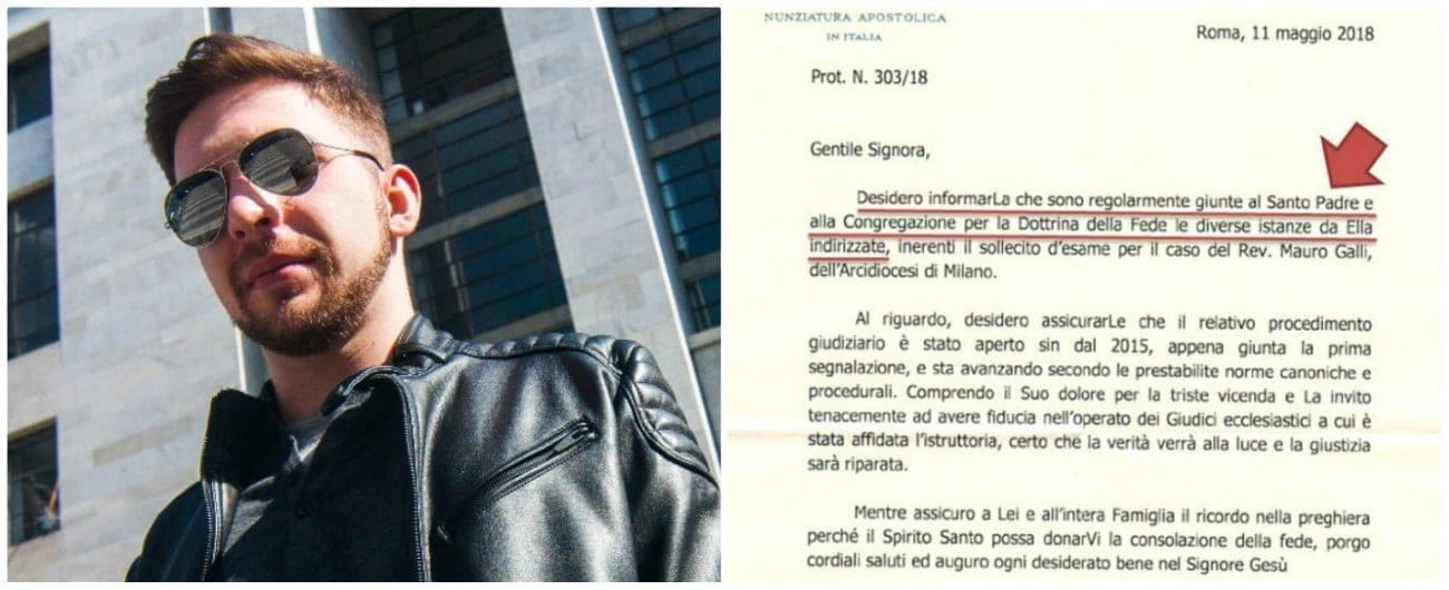 Alessandro Battaglia, la prova è in una lettera: Papa Francesco sapeva degli abusi “Ora rimuova mons. Delpini che lo coprì”