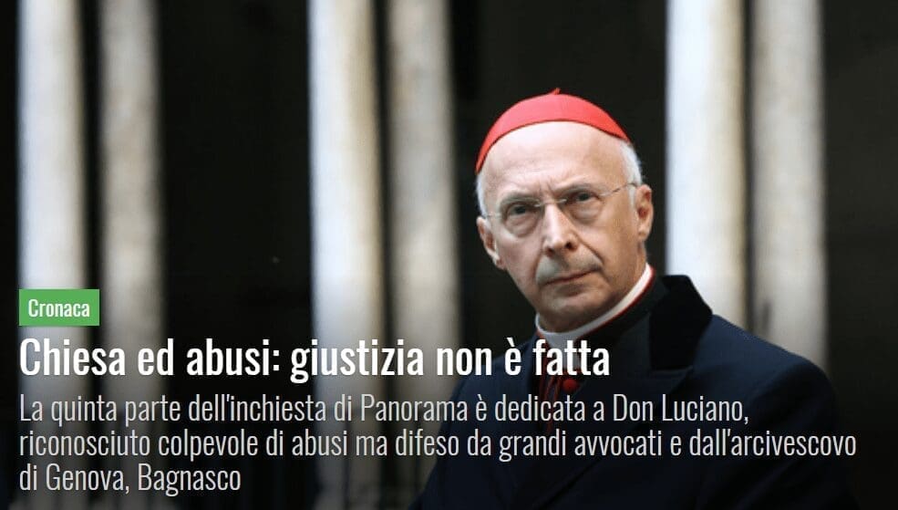 Chiesa ed abusi: giustizia non è fatta