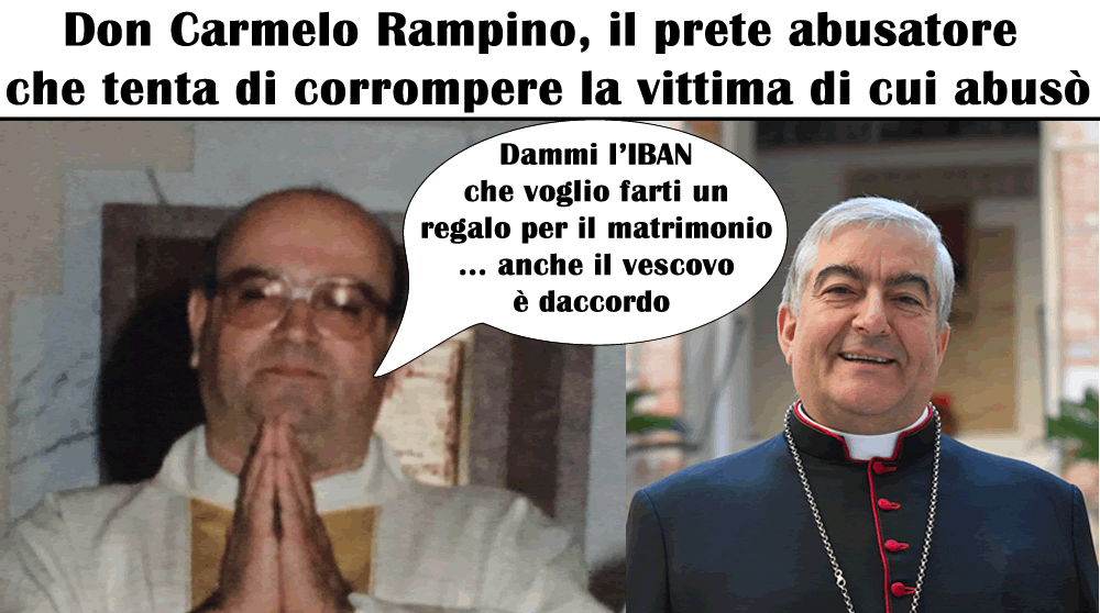 LECCE: Chiesta l’archiviazione per don Carmelo Rampino. La Rete l’ABUSO pronta alla sede civile.