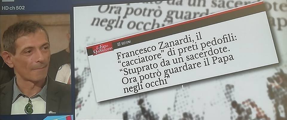 Francesco Zanardi, “cacciatore” di preti pedofili/ “Abusato a 11 anni, non pagò mai”