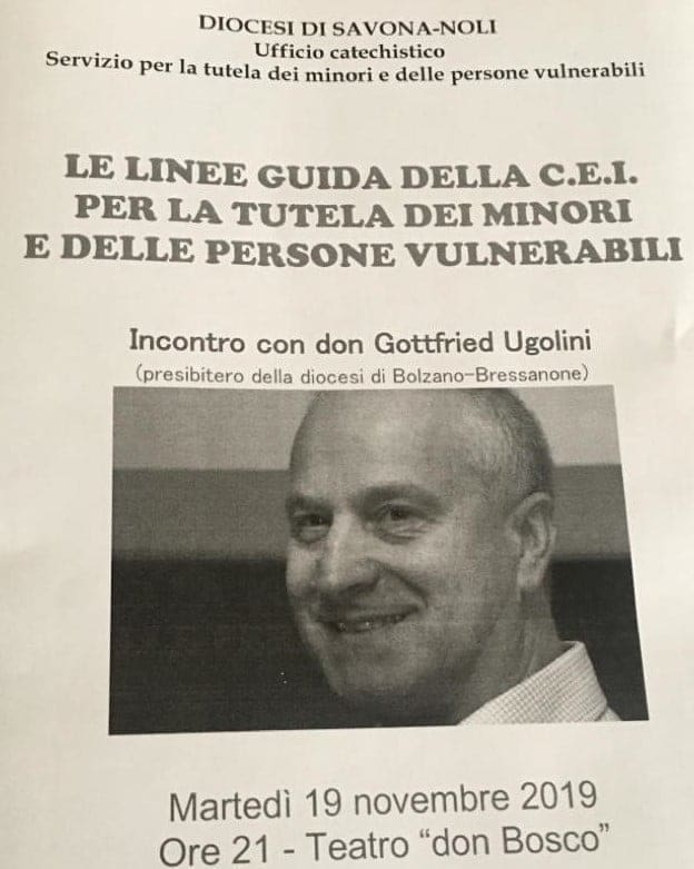 Savona – e le LINEE GUIDA DELLA CEI per la tutela dei minori