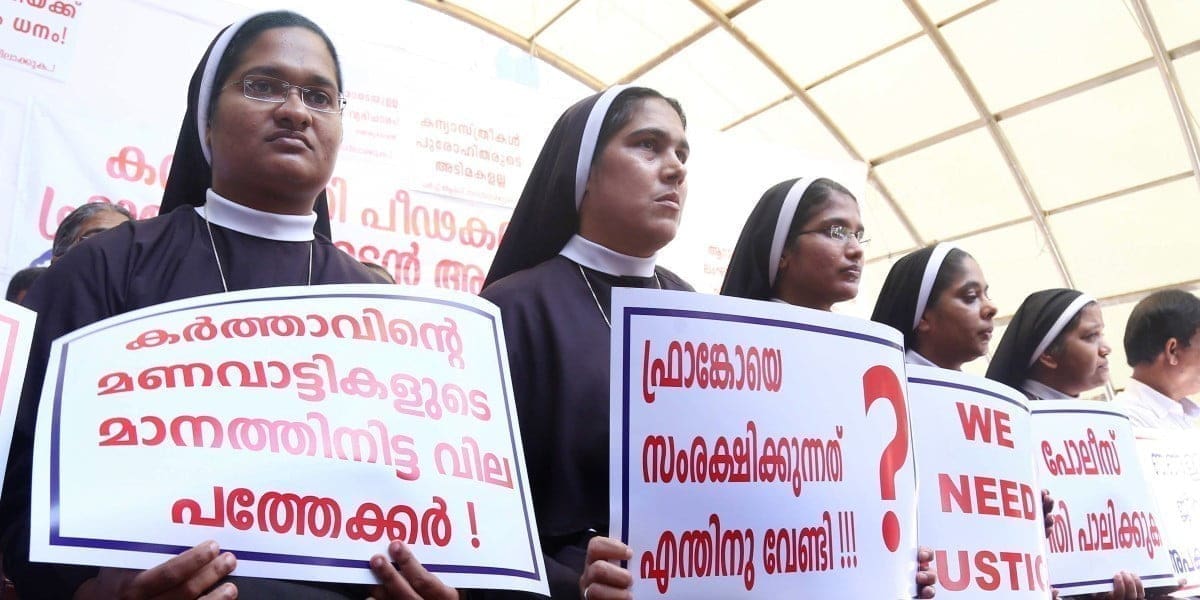 web3 india nuns protest violence jipson sikhera the times of india