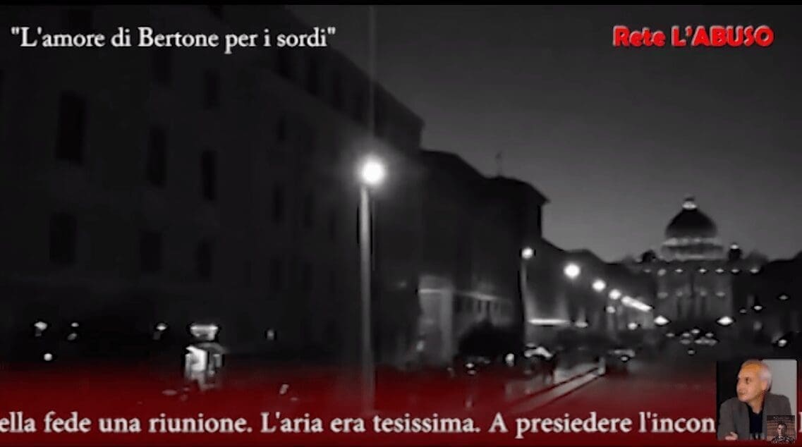 “L’amore del cardinal Bertone per i sordi” di Federico Tulli