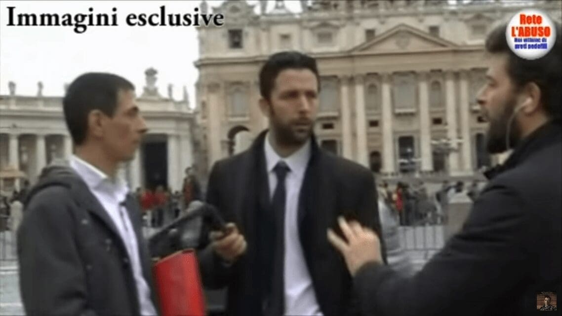 ESCLUSIVO Il fermo in Vaticano del portavoce di Rete L’ABUSO