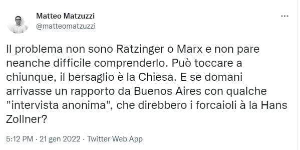Il caporedattore del FOGLIO  discrimina e offende nell’onorabilità i sopravvissuti agli abusi del clero