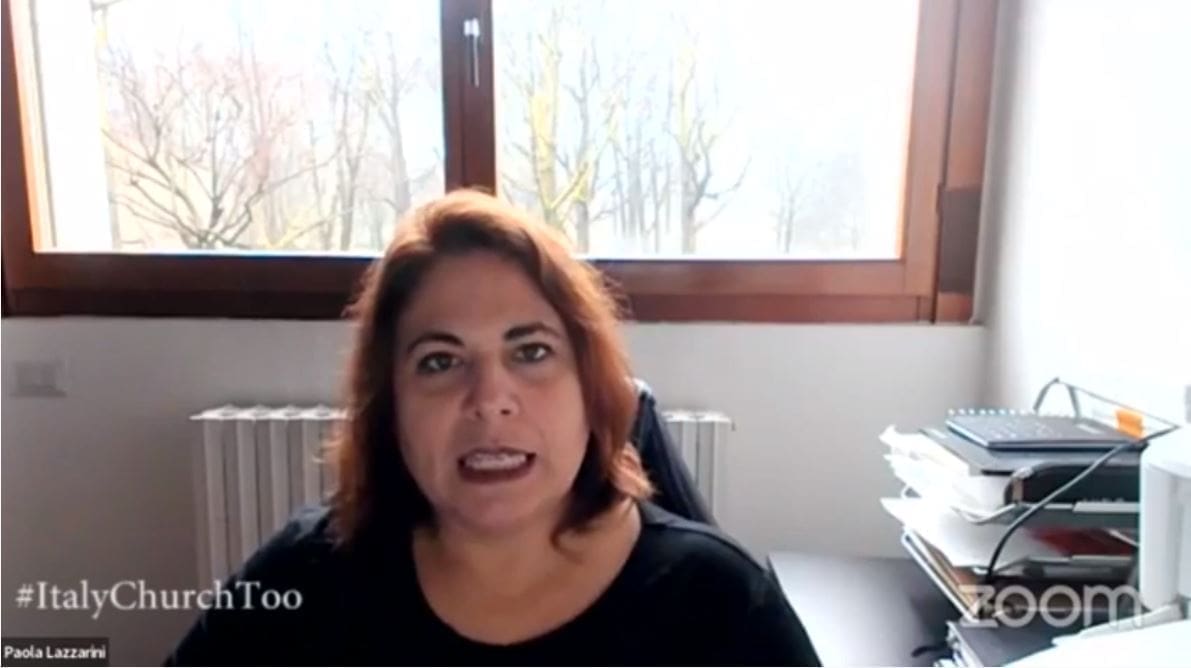 Intervento di Paola Lazzarini – Donne per la chiesa – #ItalyChurchToo