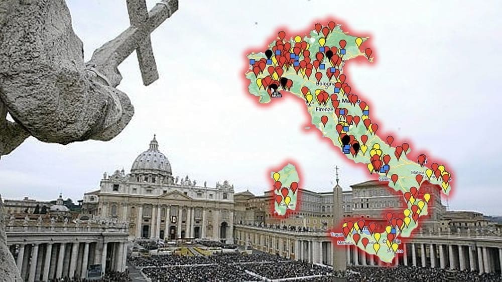 Conferenza stampa – Primo report delle vittime italiane sui preti pedofili omessi dalla CEI, suddivisi per regione
