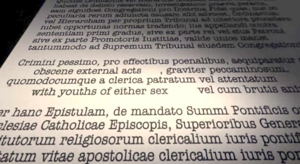 Il mistero dei misteri: “Crimen Sollicitationis”