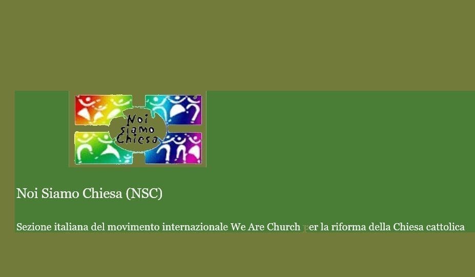 LETTERA APERTA / COMUNICATO STAMPA – Noi siamo Chiesa