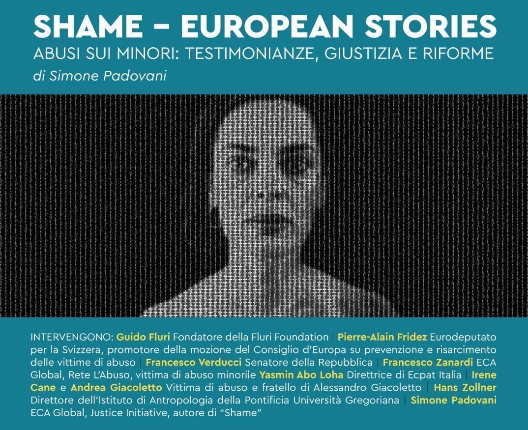 COMUNICATO STAMPA – AL SENATO ITALIANO LA PRESENTAZIONE DI “SHAME – EUROPEAN STORIES”