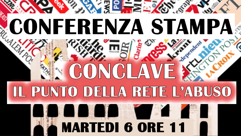 INVITO – Conferenza stampa 6 maggio ore 11 presso Stampa estera in Italia