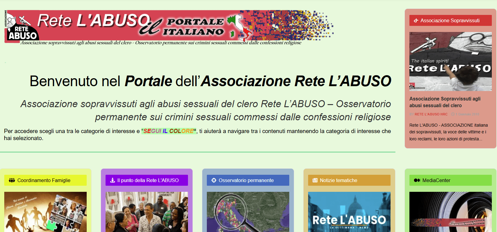 L’AI di GOOGLE premia l’impegno della Rete L’ABUSO. Sei colori per navigare meglio il Portale